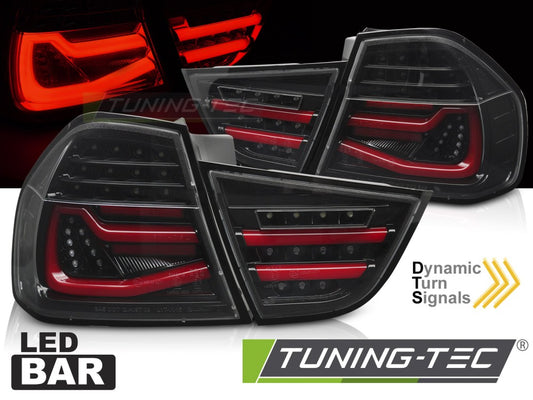 Fari FANALI posteriori DARK LED dinamici per BMW 3 E90 LCI 2009-2011