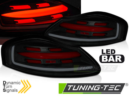 FARI FANALI POSTERIORI A BARRA LED SMOKE SEQ per PORSCHE BOXSTER 986 96-0