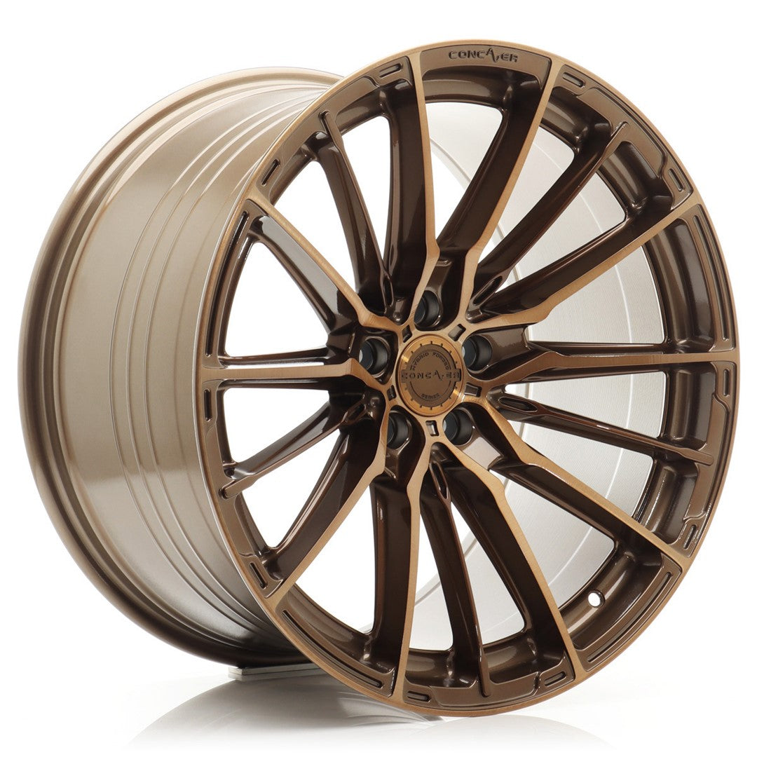 Concaver CVR7 20x8" (5 hole custom PCD) ET20-40, Brushed Bronze