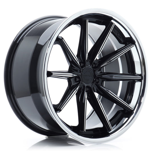 Concaver CVR8 19x8.5" (5 hole custom PCD) ET20-48, Black Diamond Cut