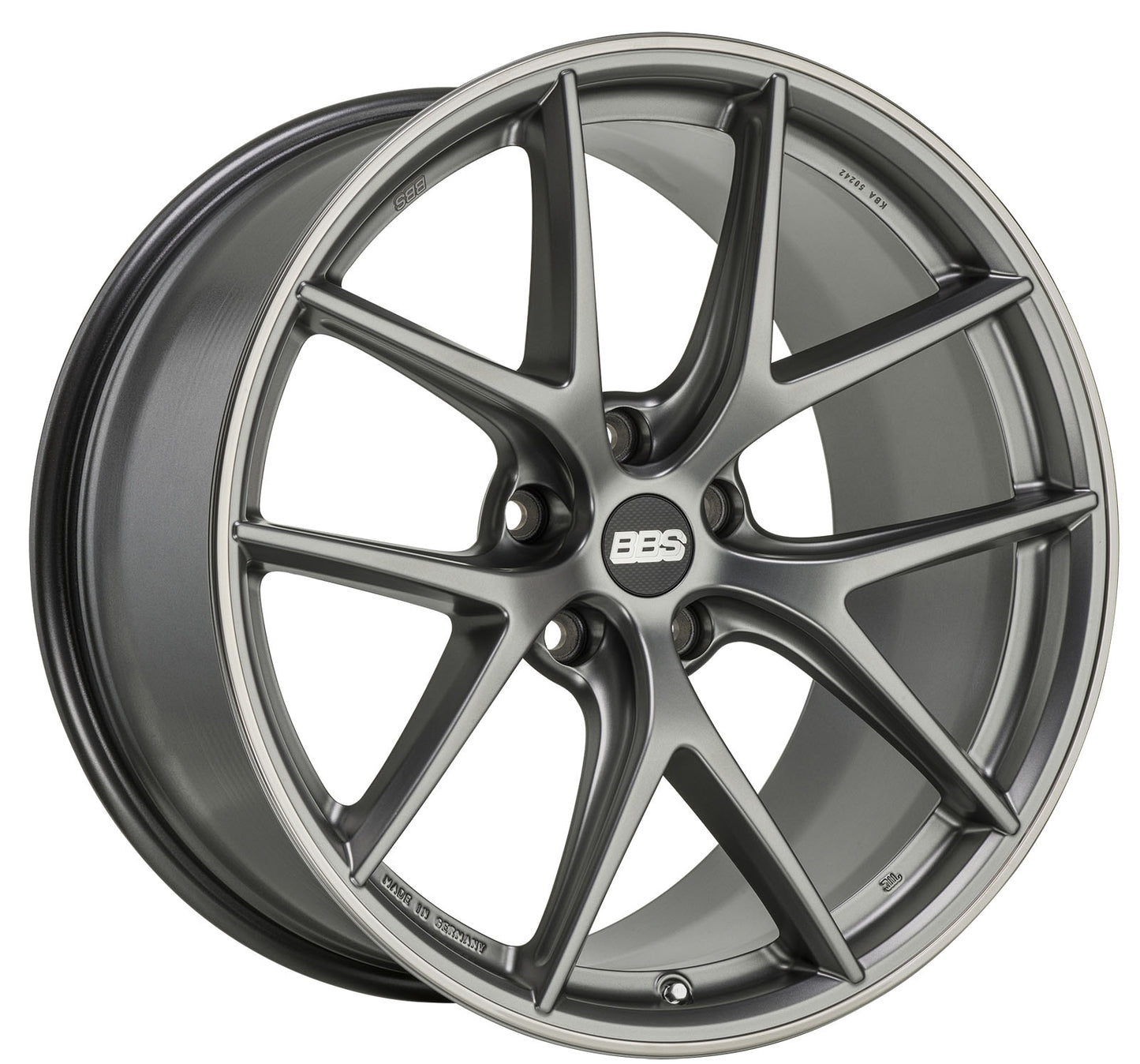 BBS CI-R 20x8.5" 5x112 ET32, Platinum Grey (CI0101)