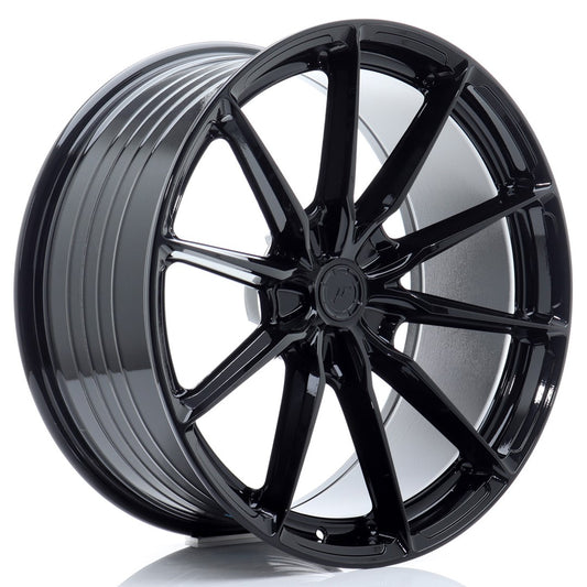 Japan Racing JR-37 Extreme Concave 21x11.5" (5 hole custom PCD) ET17-60, Gloss Black