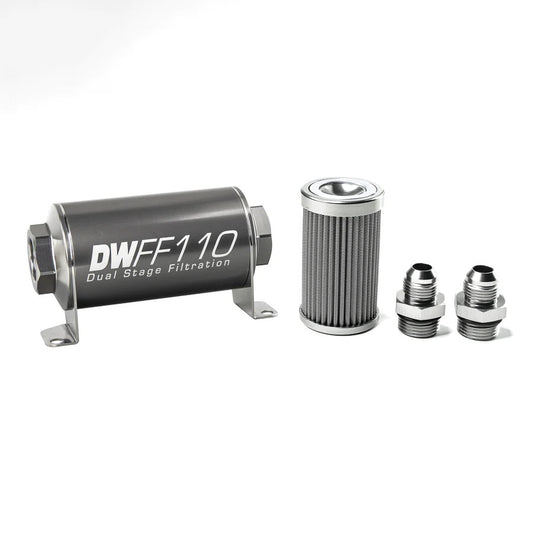 Deatschwerks FF110 100 Micron (-6 AN) Universal Fuel Filter