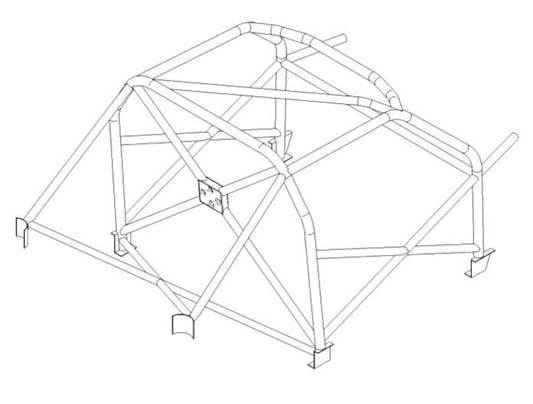 Custom Cages Multipoint Weld-In Roll Cage for Ford Ka - FIA