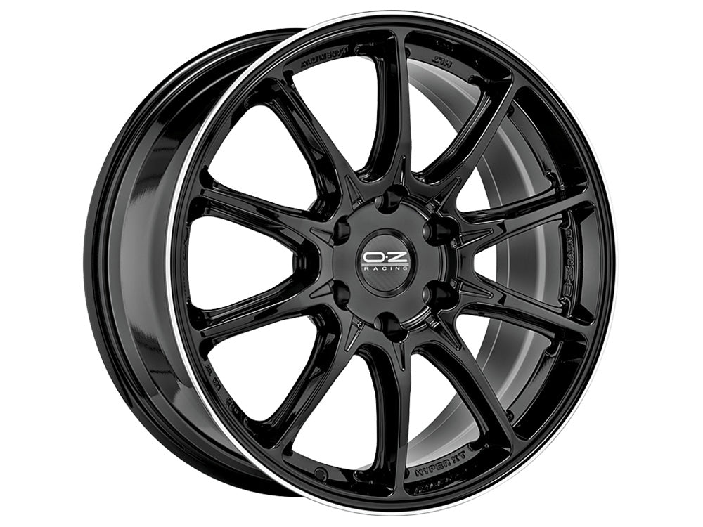 OZ Hyper XT HLT Offroad 20x9" 6x139.7 ET45, Gloss Black, Diamond Lip