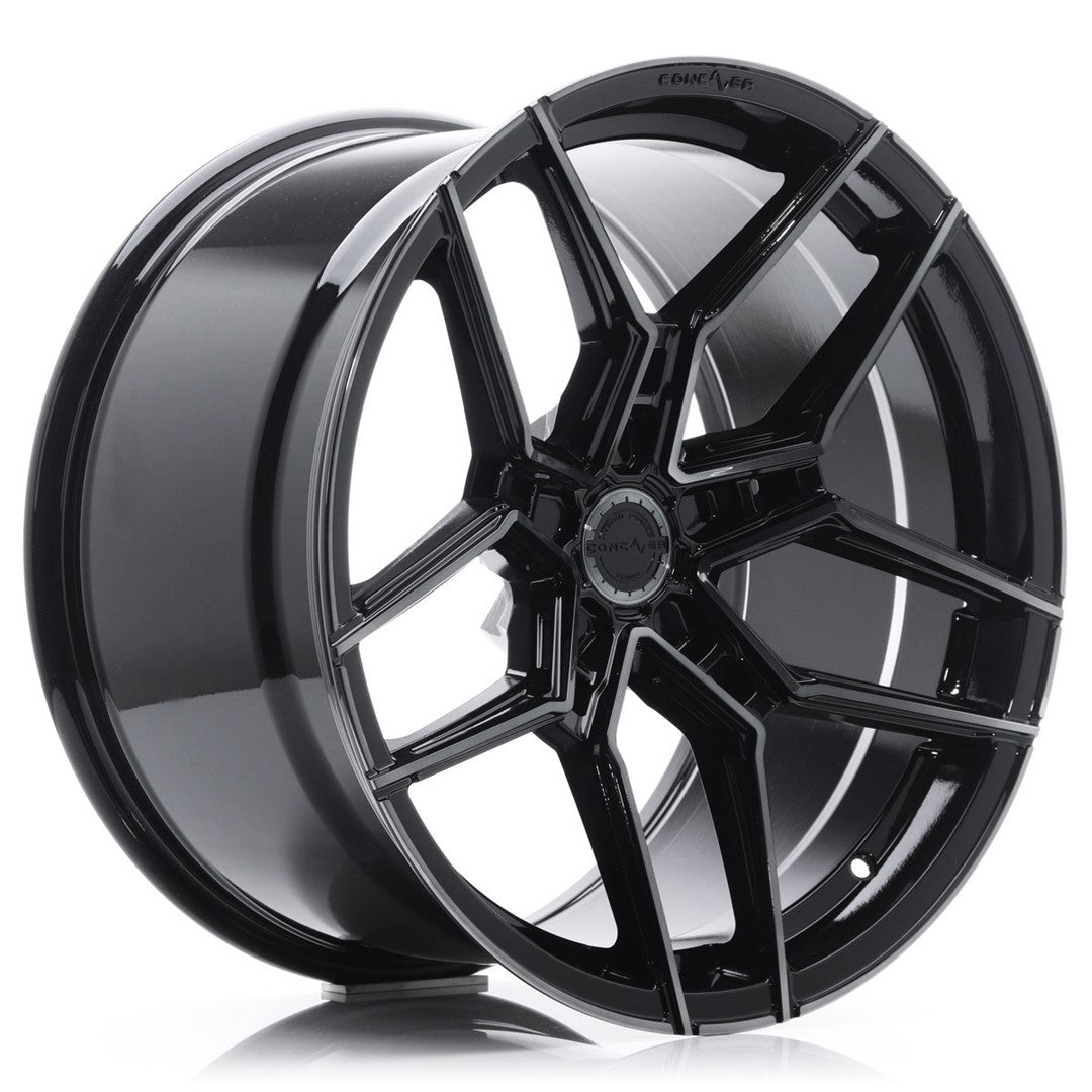 Concaver CVR5 19x9.5" (5 hole custom PCD) ET20-45, Double Tinted Black