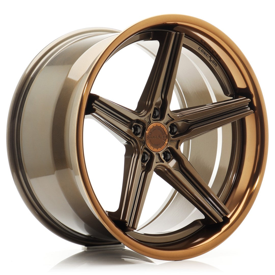 Concaver CVR9 19x9" (5 hole custom PCD) ET20-32, Glossy Bronze