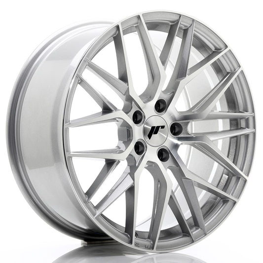 Japan Racing JR-28 19x8.5" 5x112 ET35, Machined Silver
