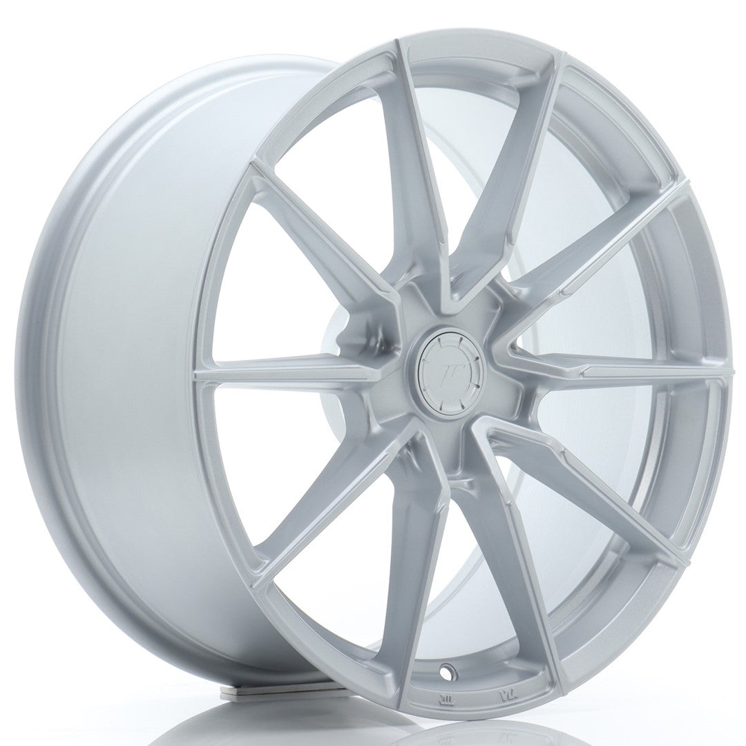 Japan Racing SL-02 Super Light 18x8.5" (5 hole custom PCD) ET20-45, Machined Silver