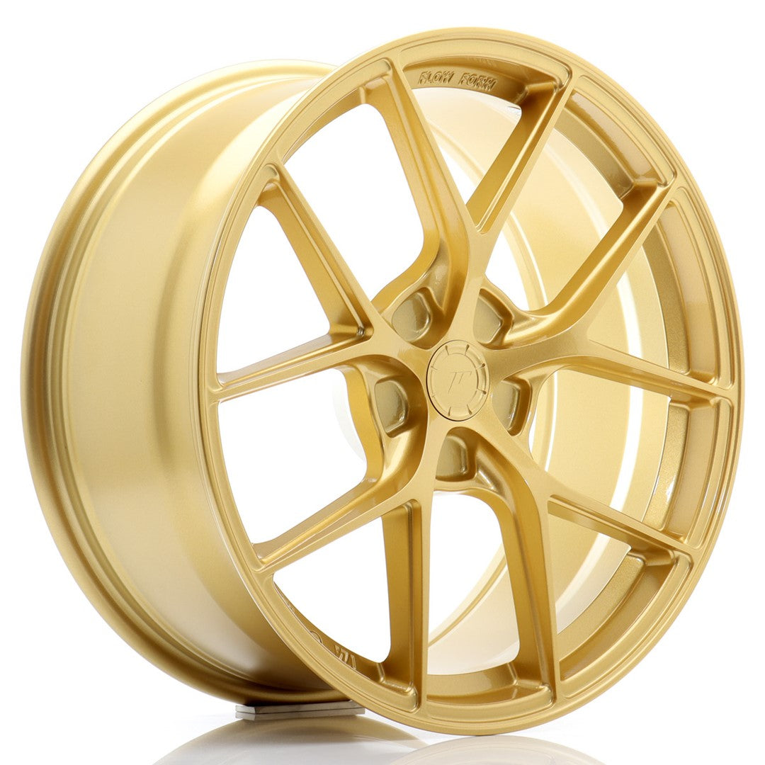 Japan Racing SL-01 Super Light 19x8" (5 hole custom PCD) ET20-40, Gold