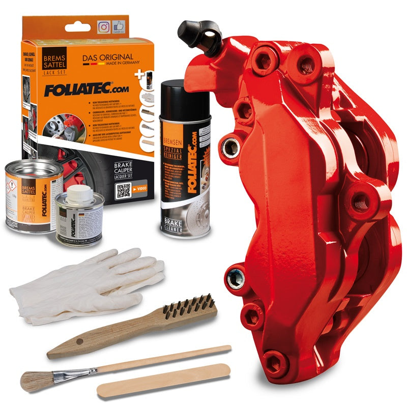 Foliatec Glossy Red Brake Caliper Paint