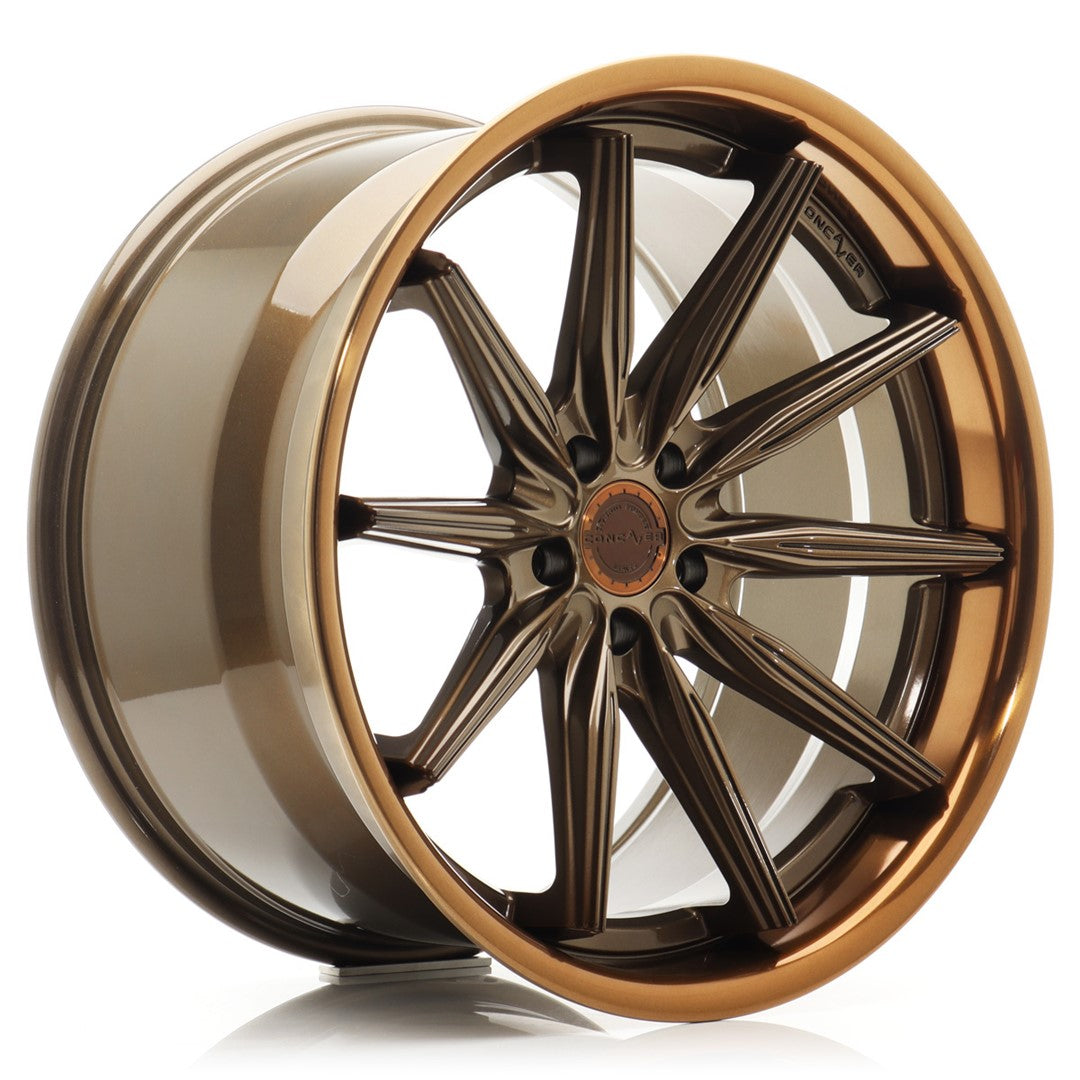 Concaver CVR8 19x9" (5 hole custom PCD) ET20-32, Glossy Bronze