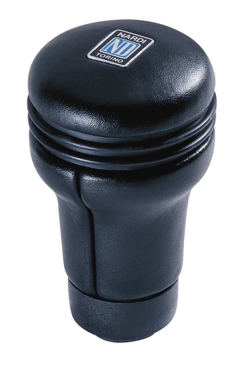 Nardi Evolution Shift Knob in Black Leather