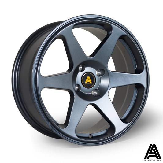 Autostar Chaser 17x8" 5x100 ET35, Gunmetal