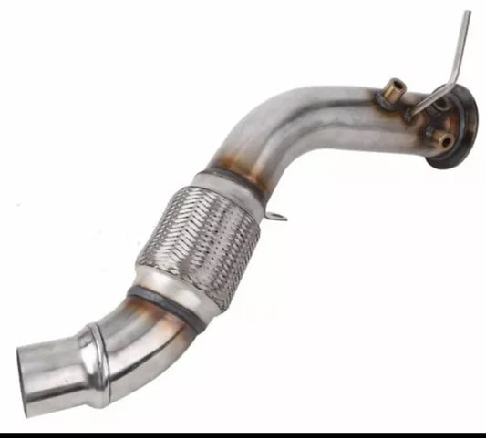 Downpipe acciaio inox per BMW E90 E91 E92 325d 330d E60 E61 X5