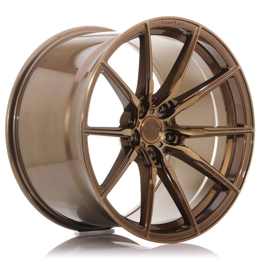 Concaver CVR4 20x9.5" (5 hole custom PCD) ET22-40, Brushed Bronze