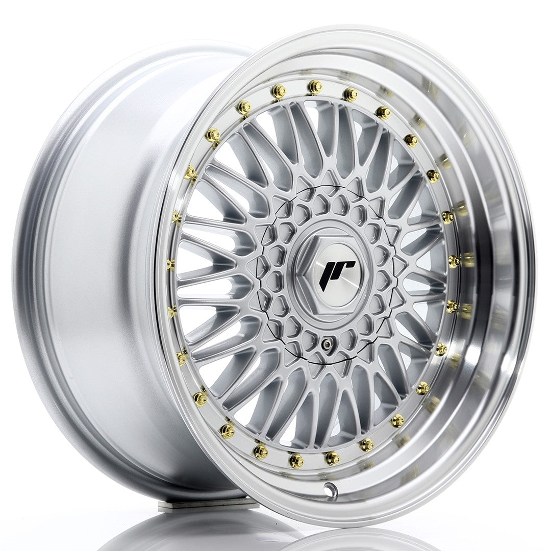 Japan Racing JR-9 17x8.5" (4 & 5 hole custom PCD) ET20-35, Silver