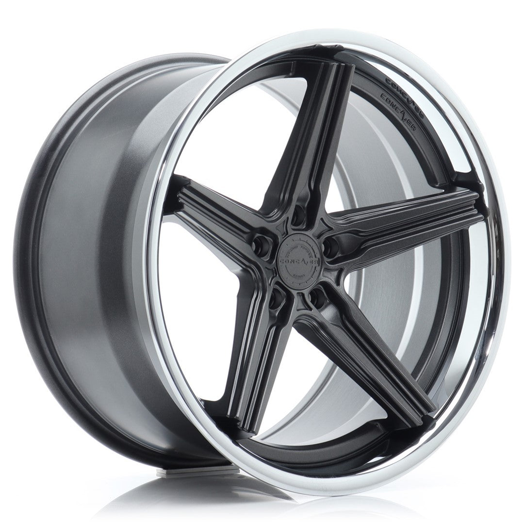Concaver CVR9 19x9" (5 hole custom PCD) ET20-54, Carbon Graphite
