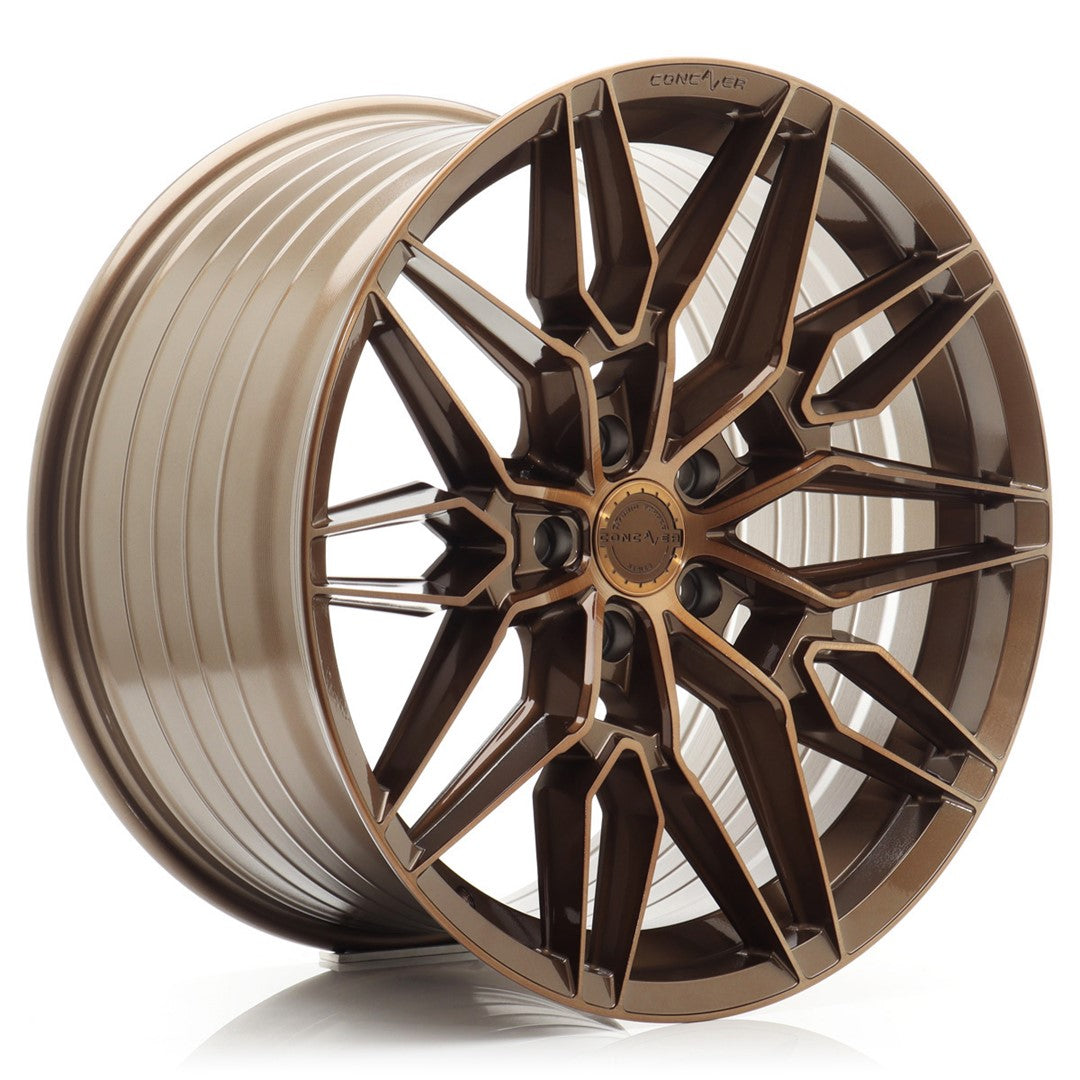 Concaver CVR6 22x10" (5 hole custom PCD) ET20-64, Brushed Bronze