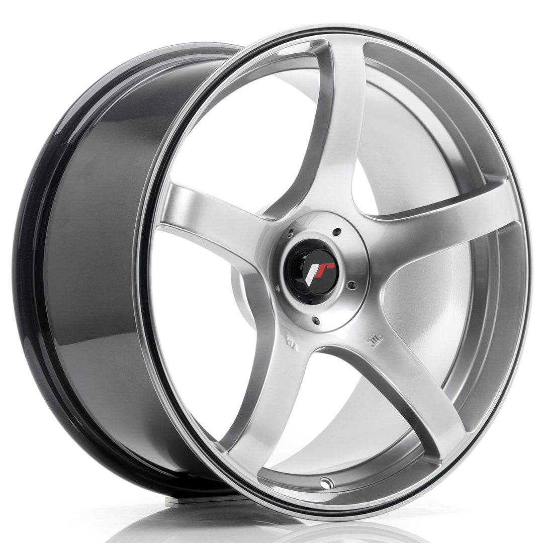Japan Racing JR-32 18x8.5" (5 hole custom PCD) ET20-38, Hyper Black