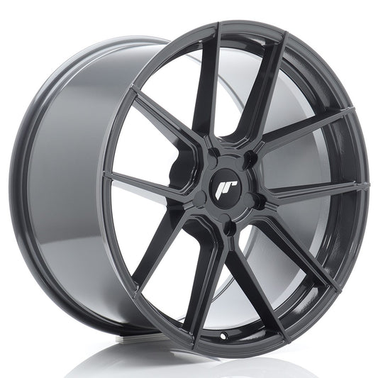Japan Racing JR-30 Extreme Concave 20x10" (5 hole custom PCD) ET20-48, Hyper Gray
