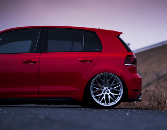 4 cerchi in lega JAPAN RACING JR28 VW Golf 6 7 6R 7R GTI GTD Seat Leon 5F Cupra 18x7.5 et40