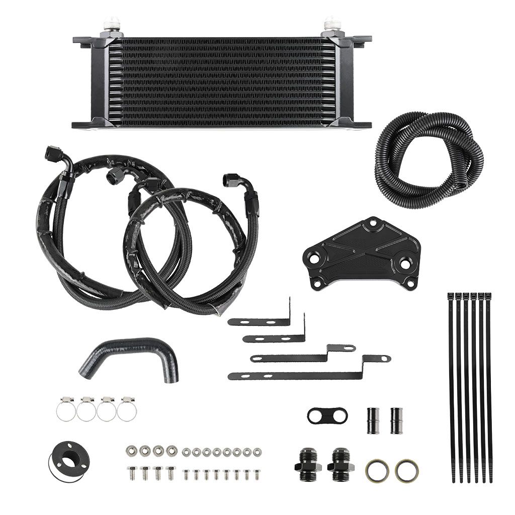 Kit radiatore olio VW GOLF Audi A3 8P 8V, Audi TT 8J 8S VW Golf V, VI, VII GTI R, VW Jetta, VW Passat B6 B7 B8, VW Scirocco, VW Tiguan I 2.0 TSI TDI