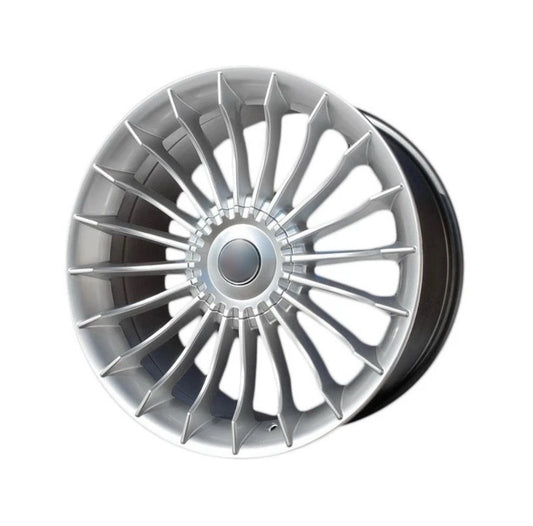 4 cerchi replica alpina 19 doppia misura bmw 5x120 8,5et25 9.5et39