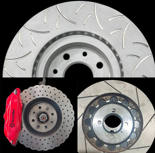 Dischi Brembo forati baffati o margherita per Abarth 500 595 695 Grande Punto