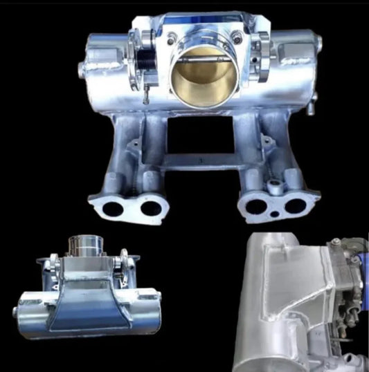 Collettore Aspirazione Maggiorato Fiat Uno Turbo E Punto Gt Farfalla Ergal