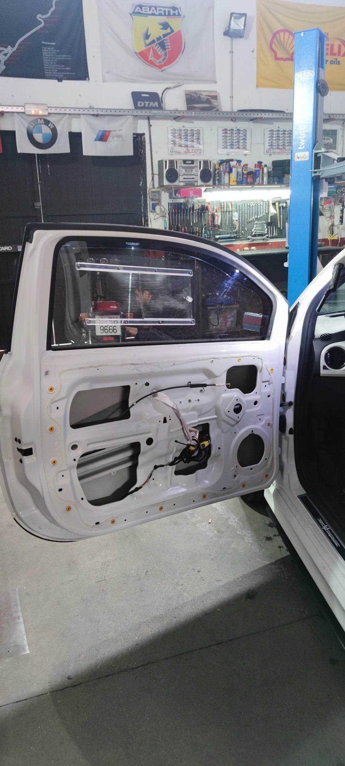 Kit vetri policarbonato e pannelli pista alleggeriti Abarth 500/595/695