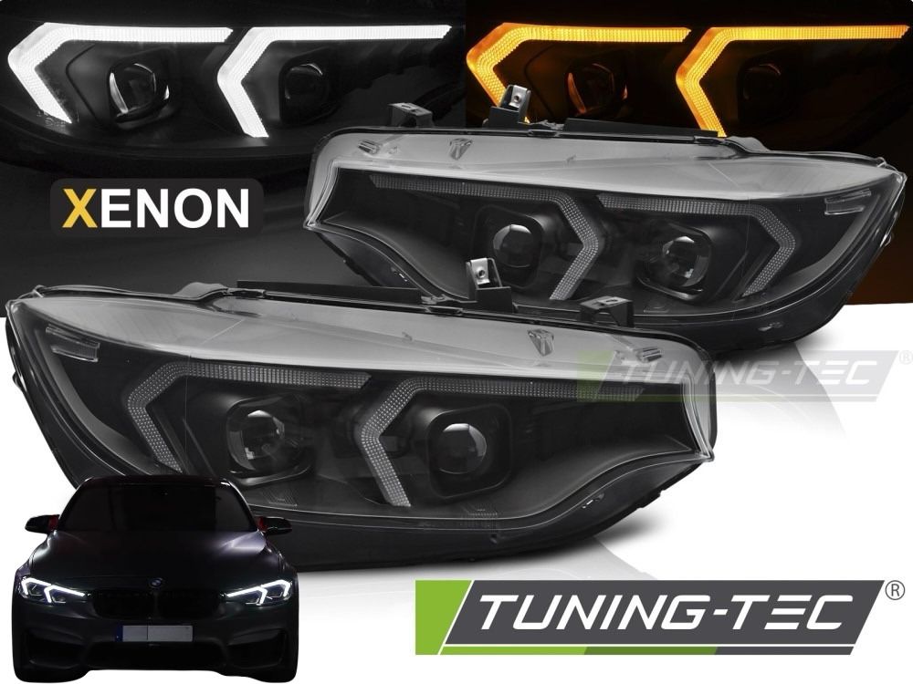 FARI FANALI ANTERIORI LED ANGEL STYLE G BMW F32 F33 13 - 17