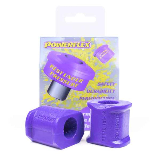 Boccole Supporto esterno barra antirollio Powerflex Fiat Uno Turbo i.e.