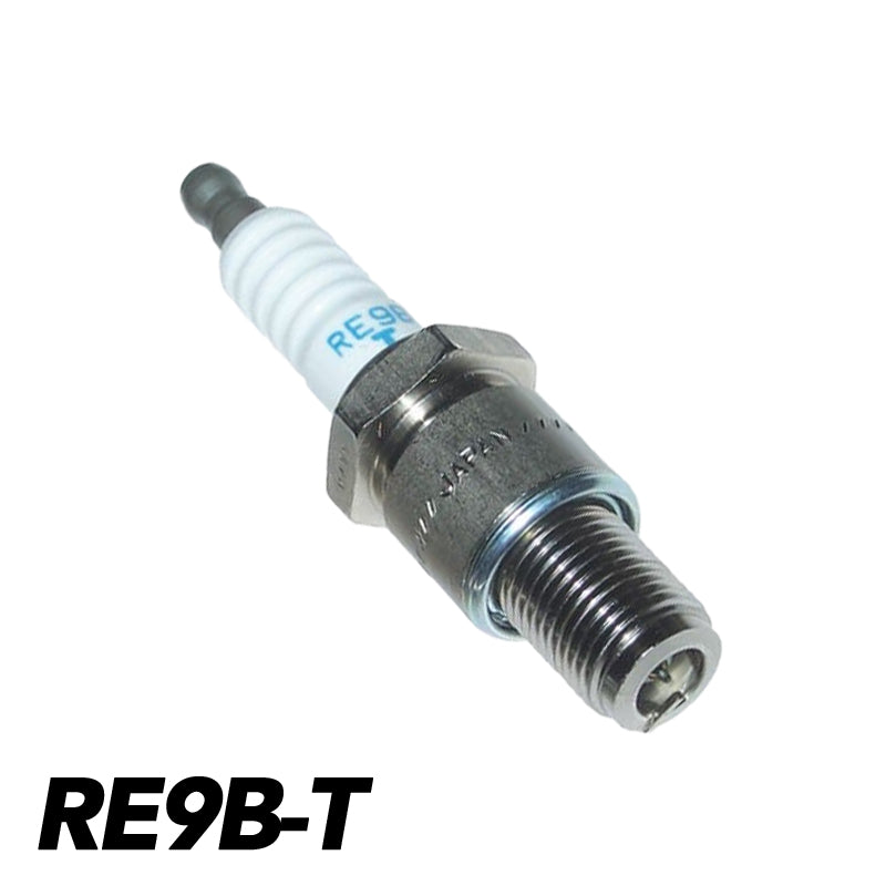 NGK Iridium Spark Plugs RE9B-T (Mazda RX-8, Trailing)