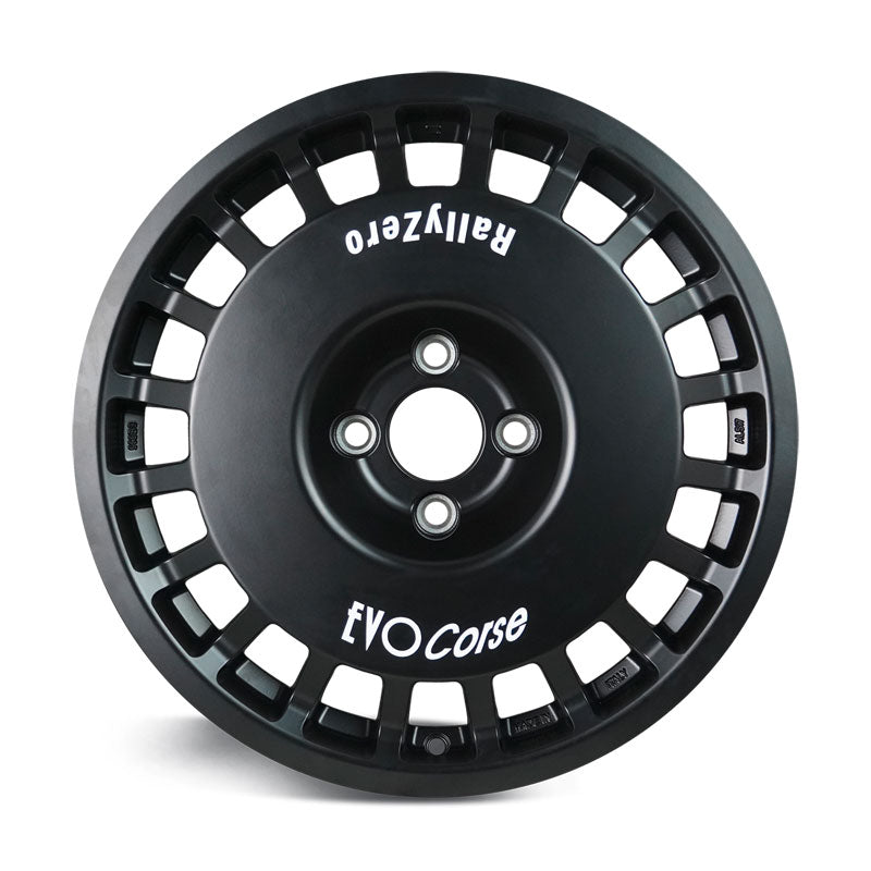 Evo Corse RallyZero 17x8" 4x108 ET33, Matt Black