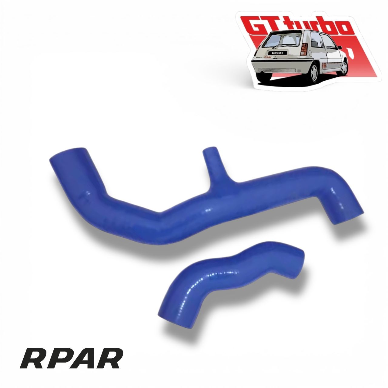 KIT TUBI INTERCOOLER RINFORZATI IN SILICONE RENAULT 5 GT TURBO PHASE 2