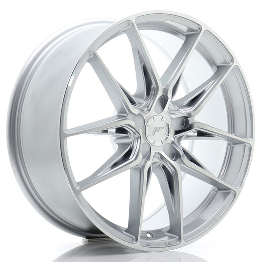 Japan Racing JR-44 19x9" (5 hole custom PCD) ET20-51, Machined Silver
