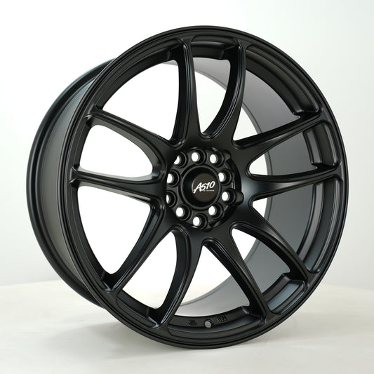 Autostar A510 18x8.5" 5x100/114.3 ET35, Flat Black