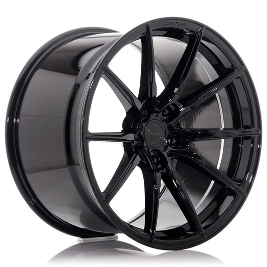 Concaver CVR4 20x9.5" (5 hole custom PCD) ET22-44, Platinum Black