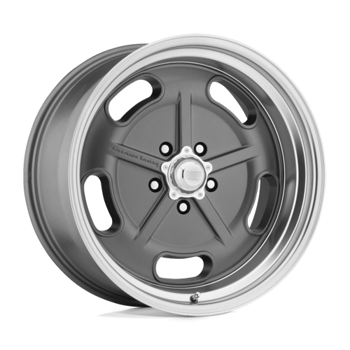 American Racing Vintage VN511 Salt Flat 17x8" 5x120.65 ET0, Mag Gray, Diamond Cut Lip