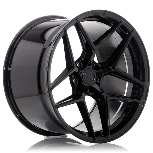 Concaver CVR2 20x10" (5 hole custom PCD) ET20-48, Platinum Black