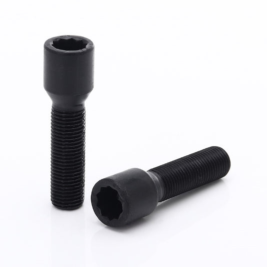 Black Extended Internal Drive Wheel Bolts M14x1.25 (Pack of 10)