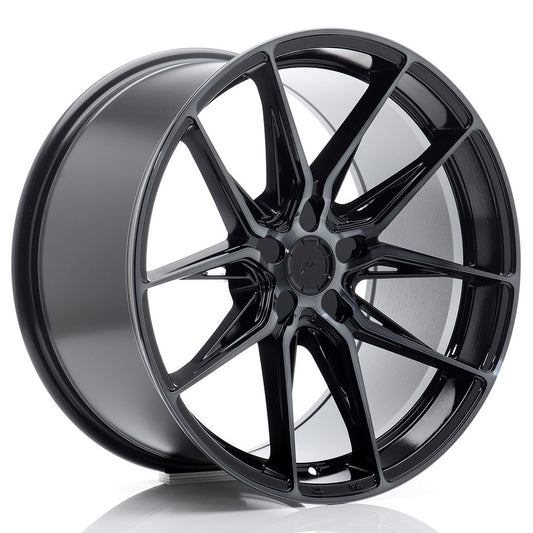 Japan Racing JR-44 19x10" (5 hole custom PCD) ET15-45, Gloss Black, Tinted Face