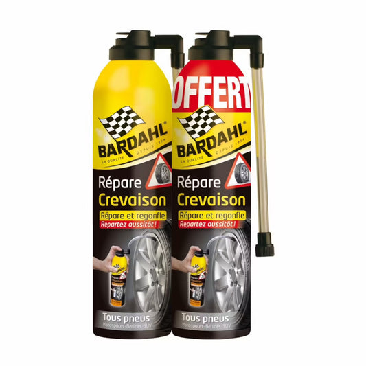 Bardahl Puncture Repair Pack (500 ml + 500 ml Free)