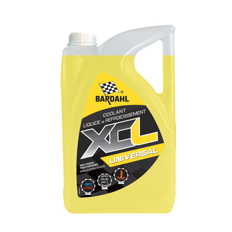 Bardahl XCL Universal -25Â°C Coolant (Yellow) 5L