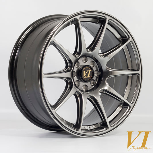 Rota BDR 17x8.25" 4x100/108 ET30, Hyper Black