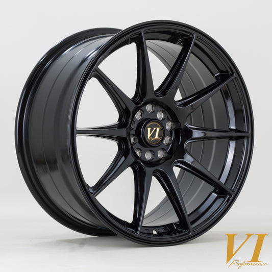 Rota BDR 18x8.75" 5x100/114.3 ET30, Gloss Black