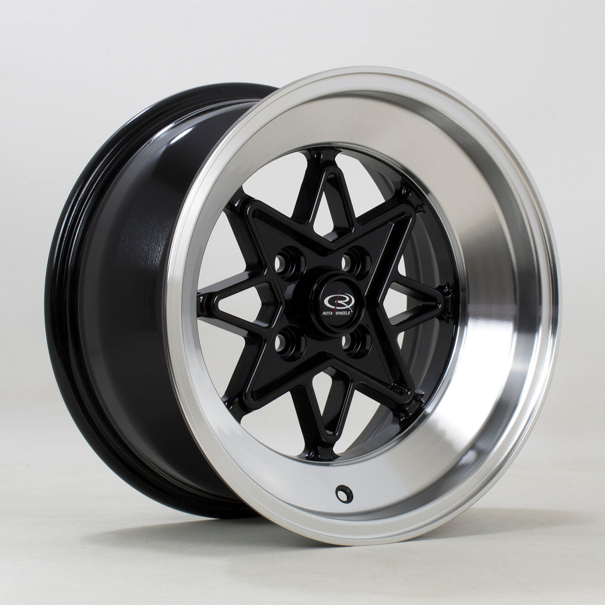 Rota Hachi 15x8" 4x100 ET0, Gloss Black