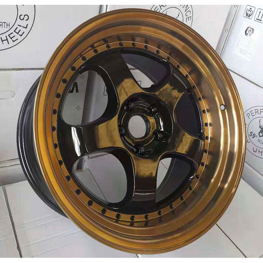 59Â°North D-002 19x9.5" 5x108/112 ET33, Gloss Black