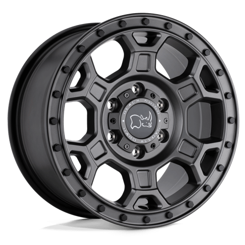 Black Rhino Midhill 16x8 6x130 ET45, Flat Gunmetal